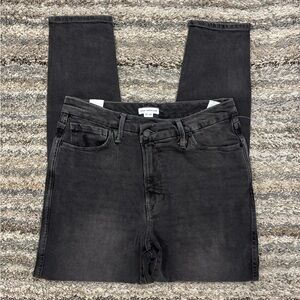 Good American High Rise Good Curve Crossover Waist Skinny Jeans Sz 10/30 NWT -